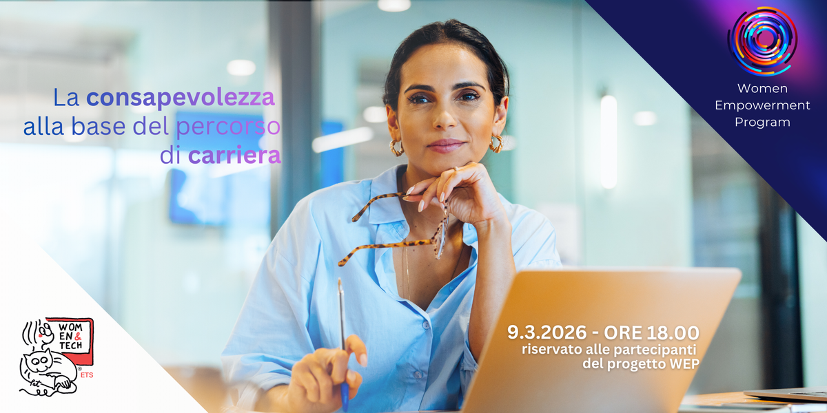 Banner workshop consapevolezza carriera