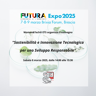 Futura Expo - Sostenibilità e Innovazione Tecnologica per uno Sviluppo Responsabile