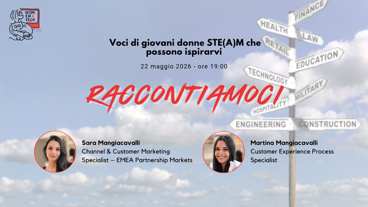 Raccontiamoci - Sara e Martina Mangiacavalli
