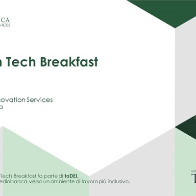 Mediobanca Innovation Services - Petit-déjeuner Ladies in Tech